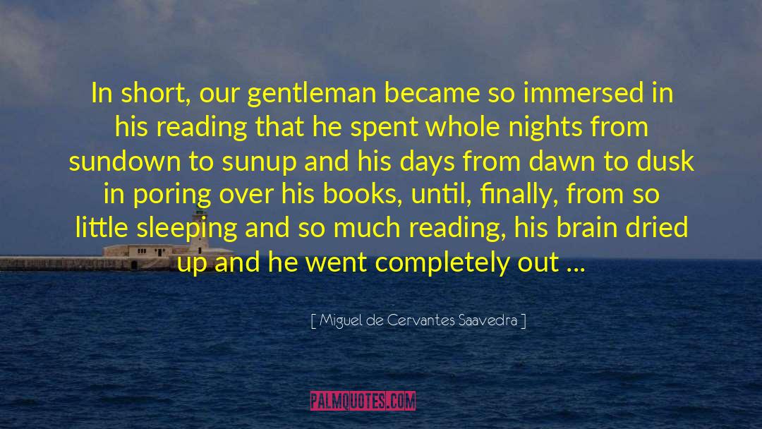 Short Fiction quotes by Miguel De Cervantes Saavedra