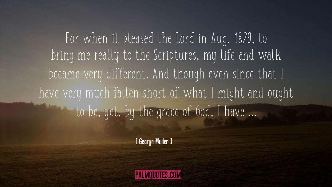 Short Grace quotes by George Muller