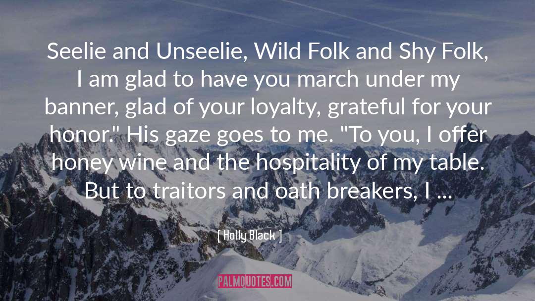 Short Hospitality quotes by Holly Black