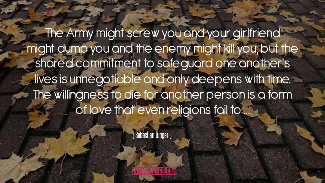 Short Love Fail quotes by Sebastian Junger