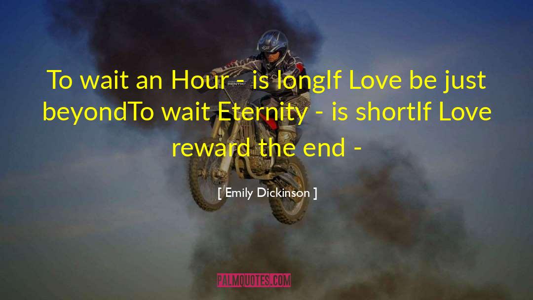 Short Love Poems quotes by Emily Dickinson