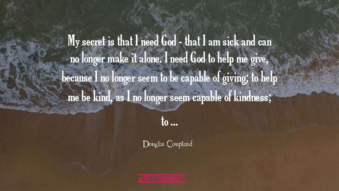 Short Love quotes by Douglas Coupland