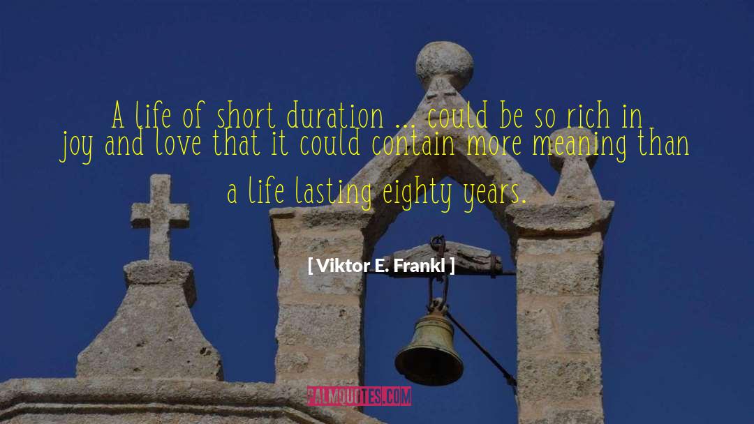 Short Novels quotes by Viktor E. Frankl