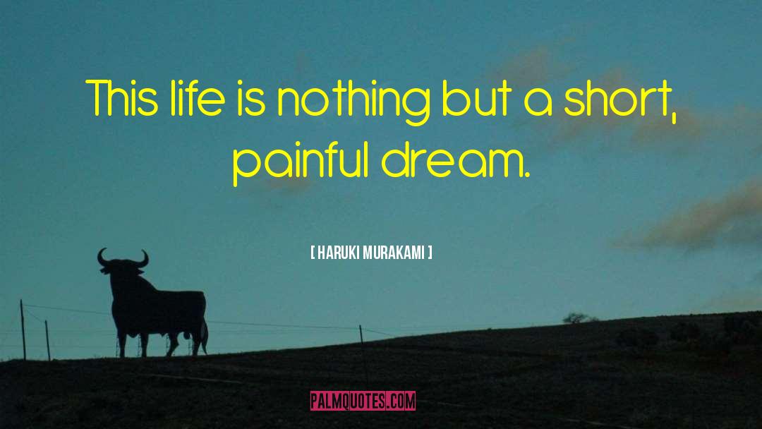 Short Painful quotes by Haruki Murakami