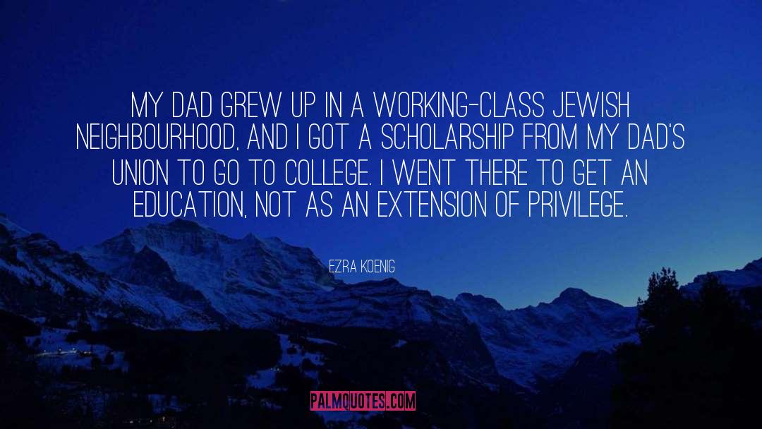 Short Scholarship quotes by Ezra Koenig
