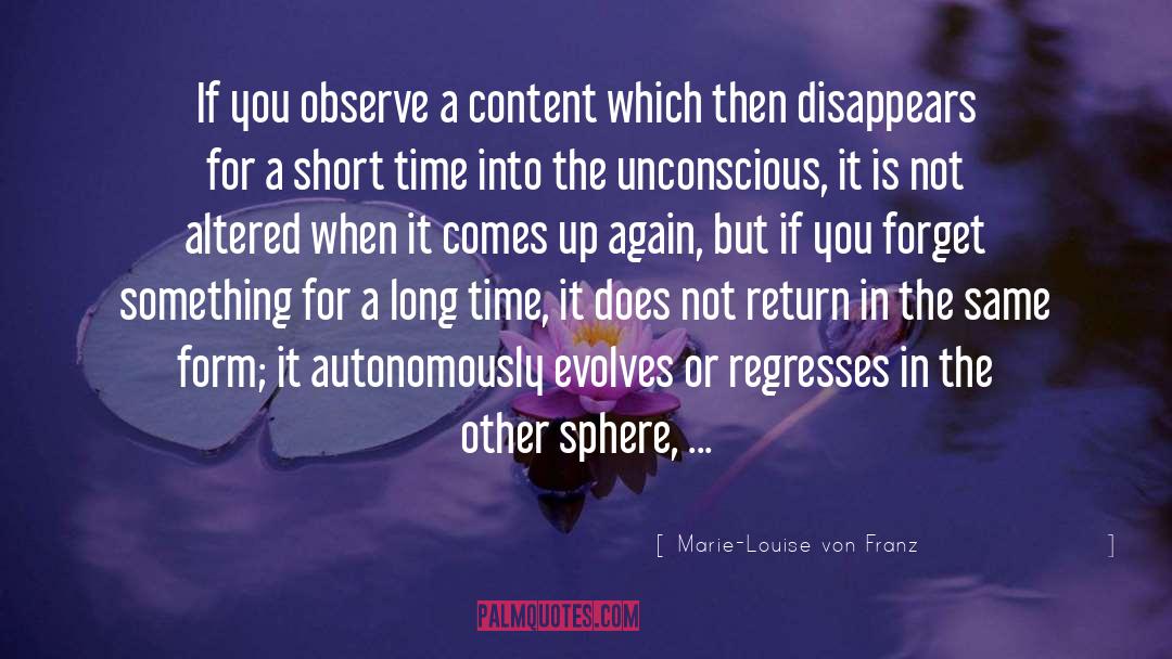 Short Sightedness quotes by Marie-Louise Von Franz