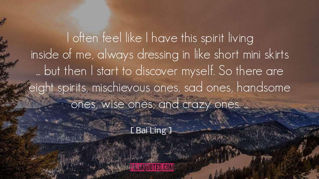 Short Skirts quotes by Bai Ling