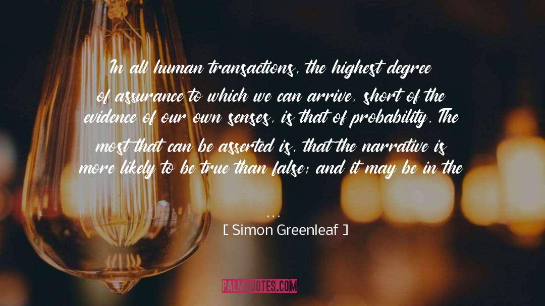 Short Snarky quotes by Simon Greenleaf
