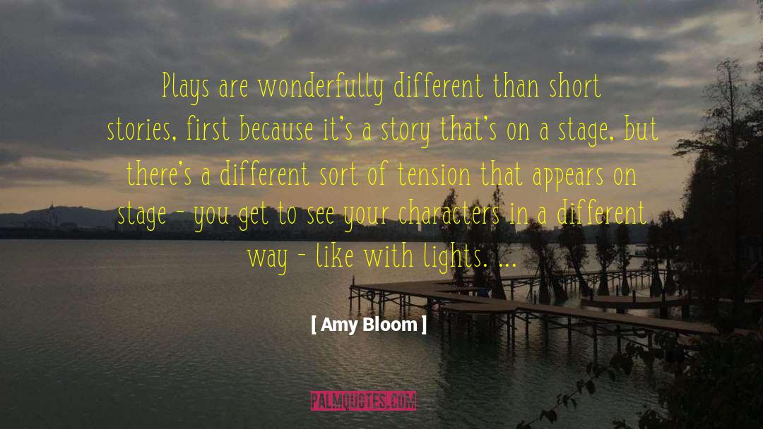 Short Stories Italicized Or quotes by Amy Bloom