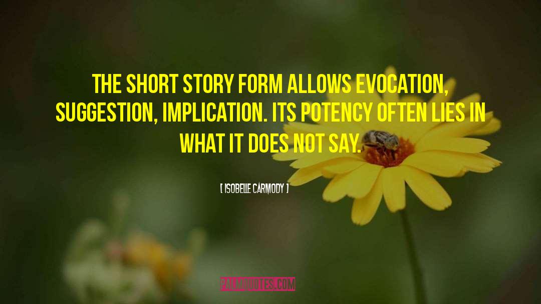 Short Stories Italicized Or quotes by Isobelle Carmody