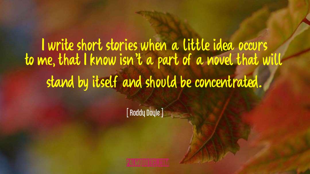 Short Stories quotes by Roddy Doyle