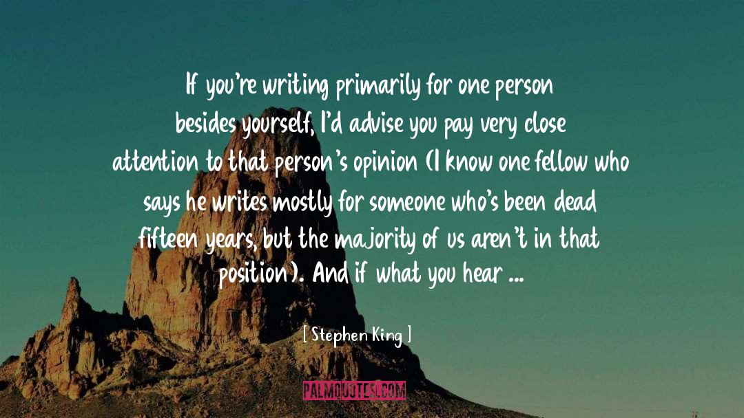 Short Story Writing quotes by Stephen King