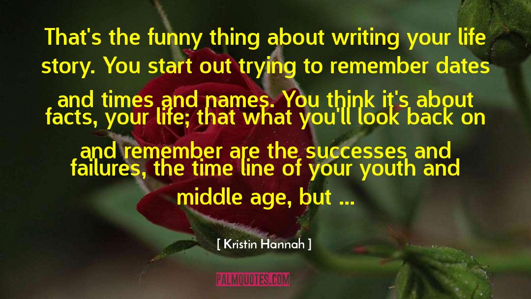 Short Story Writing quotes by Kristin Hannah