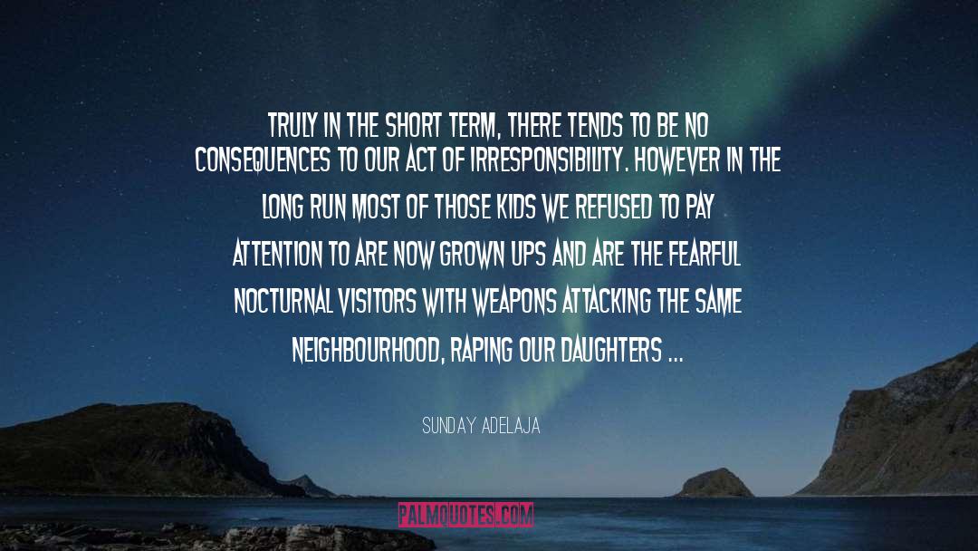 Short Term quotes by Sunday Adelaja