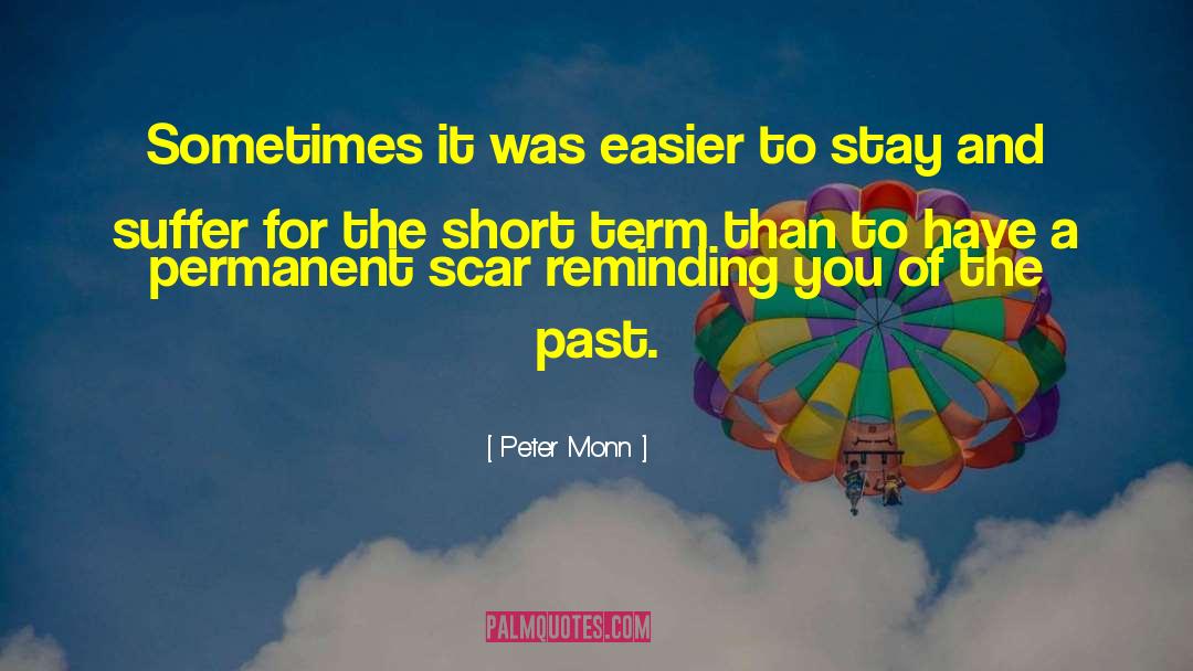 Short Term quotes by Peter Monn