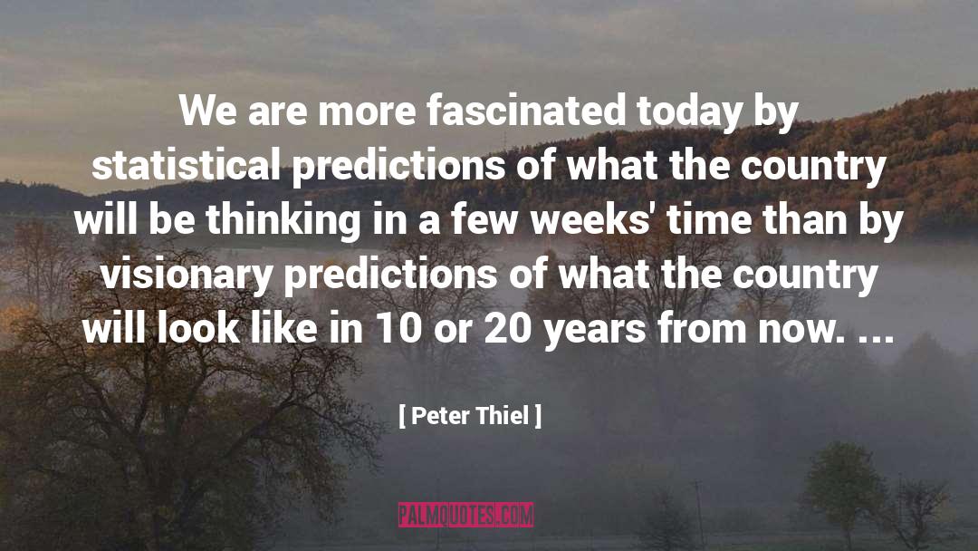 Short Term Spirit quotes by Peter Thiel