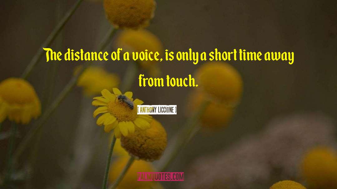 Short Time quotes by Anthony Liccione