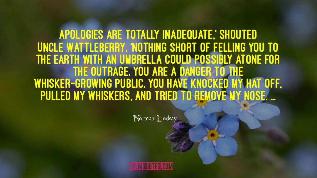 Short Umbrella quotes by Norman Lindsay