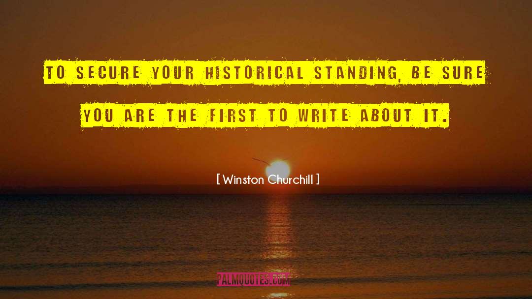 Short Writing quotes by Winston Churchill