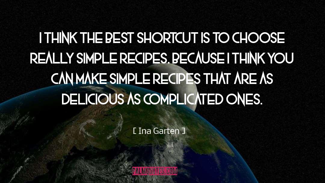 Shortcut quotes by Ina Garten