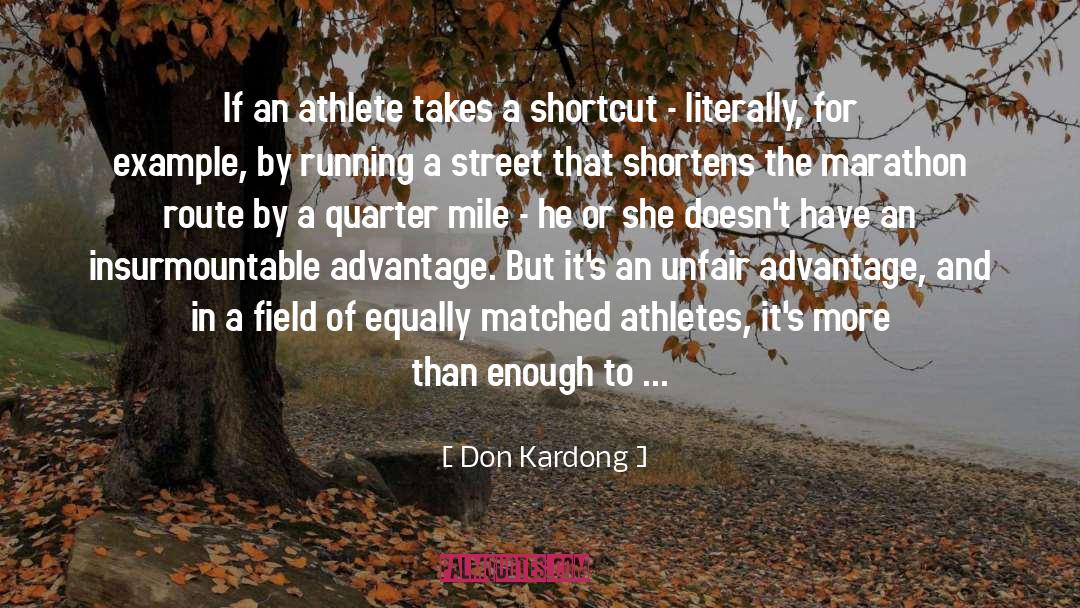 Shortcut quotes by Don Kardong