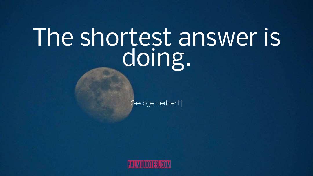 Shortest quotes by George Herbert