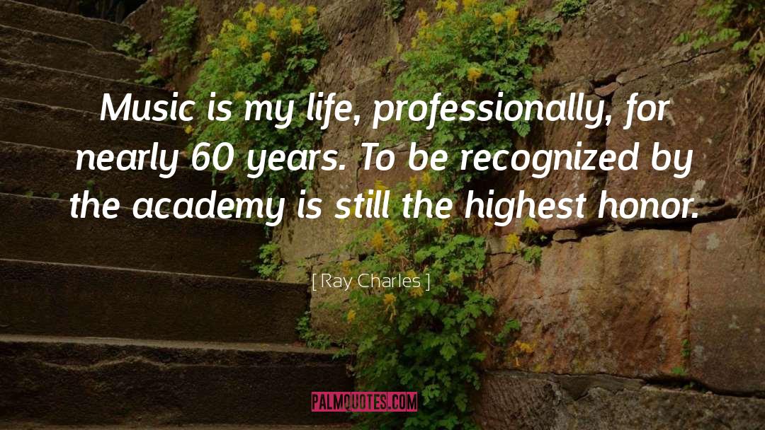 Shortlidge Academy quotes by Ray Charles