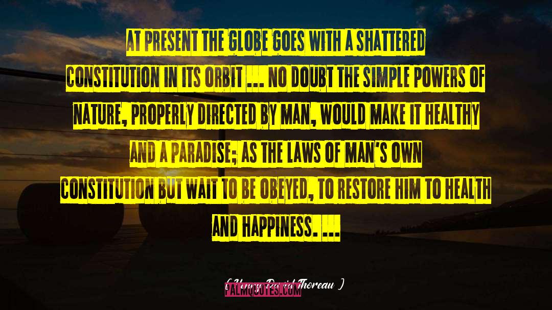 Shot At Happiness quotes by Henry David Thoreau