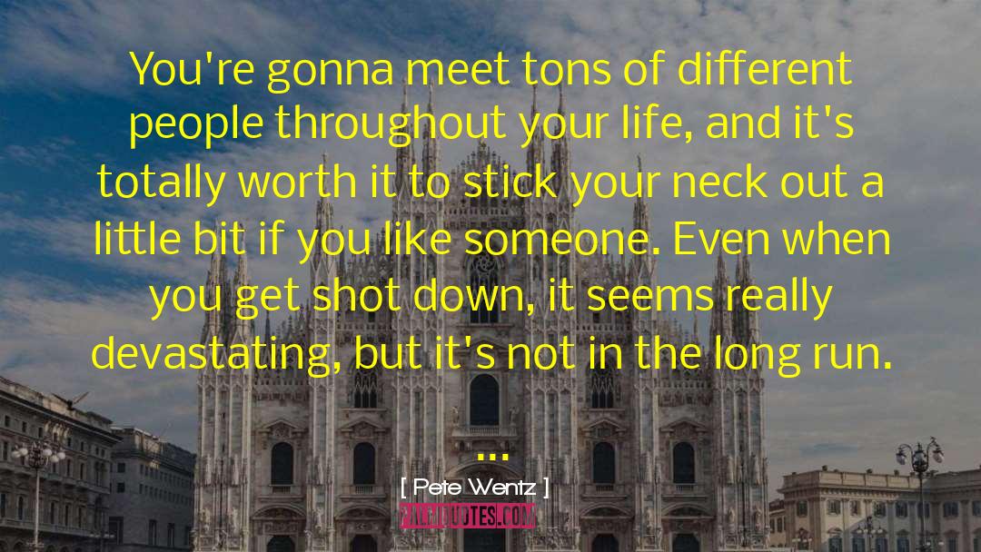 Shot Down quotes by Pete Wentz