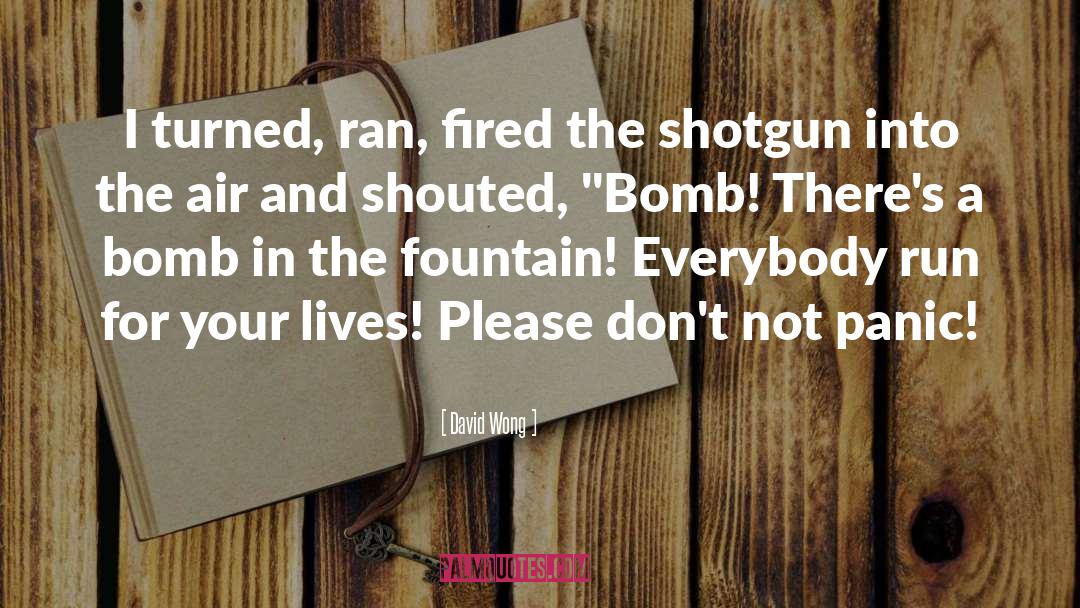 Shotgun quotes by David Wong