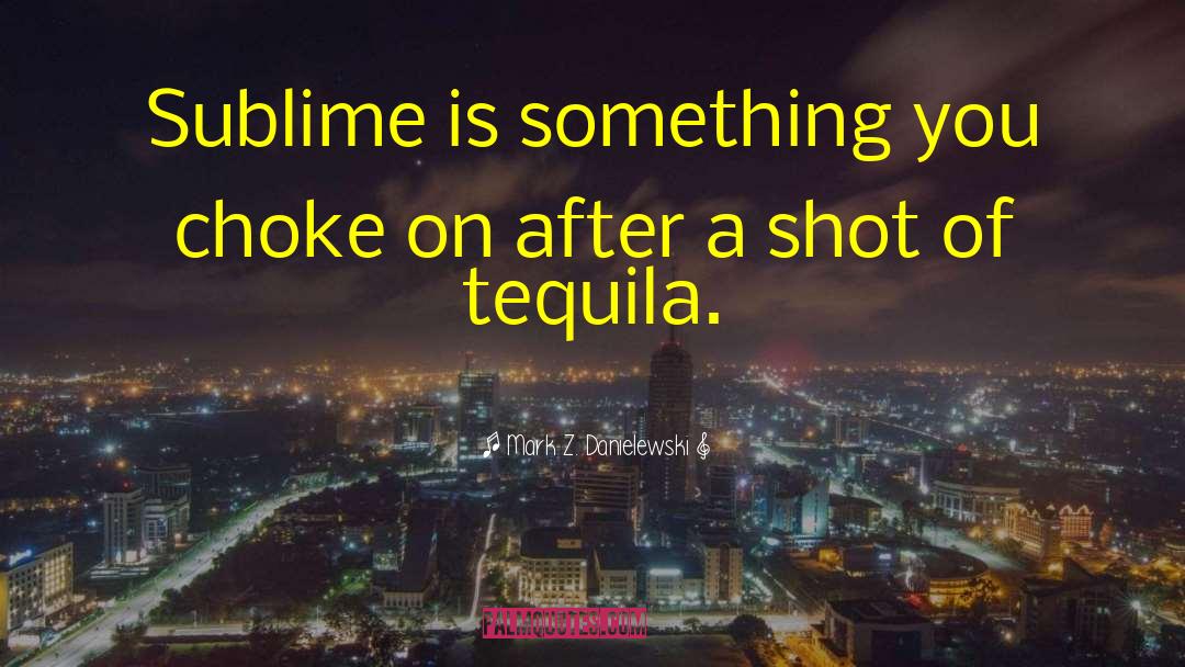 Shots Of Tequila quotes by Mark Z. Danielewski