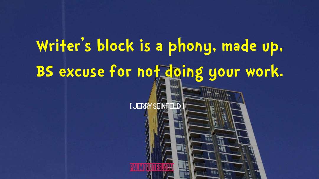 Should I Indent Block quotes by Jerry Seinfeld