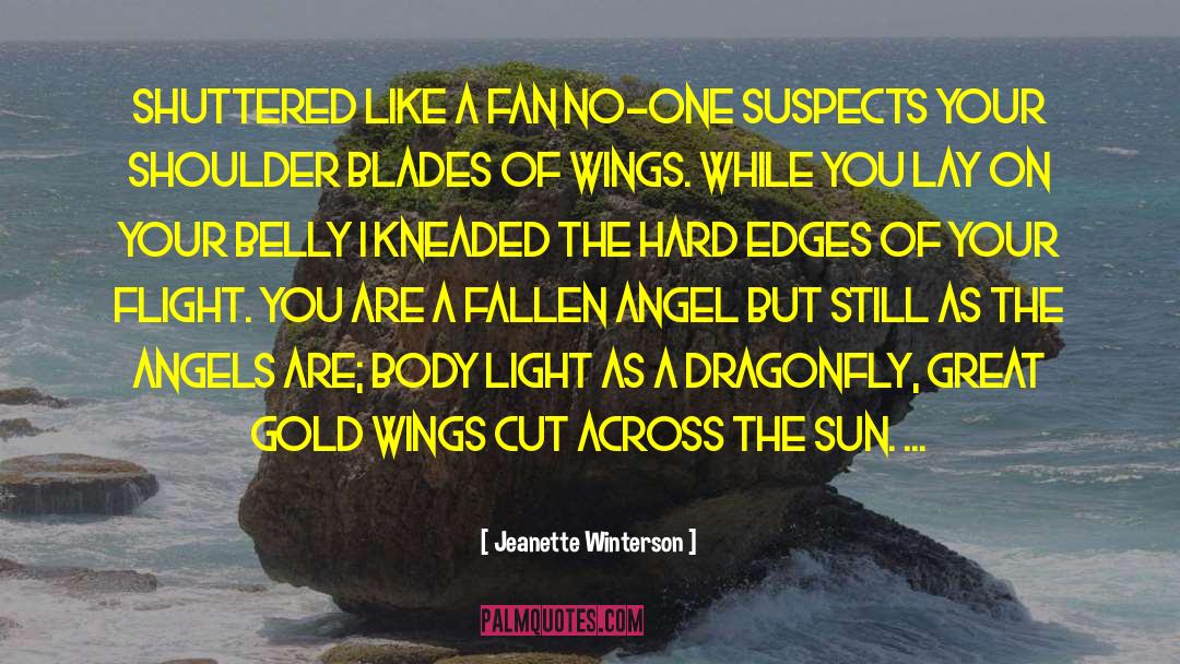 Shoulder Blades quotes by Jeanette Winterson