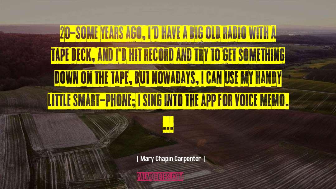 Shoutout App quotes by Mary Chapin Carpenter