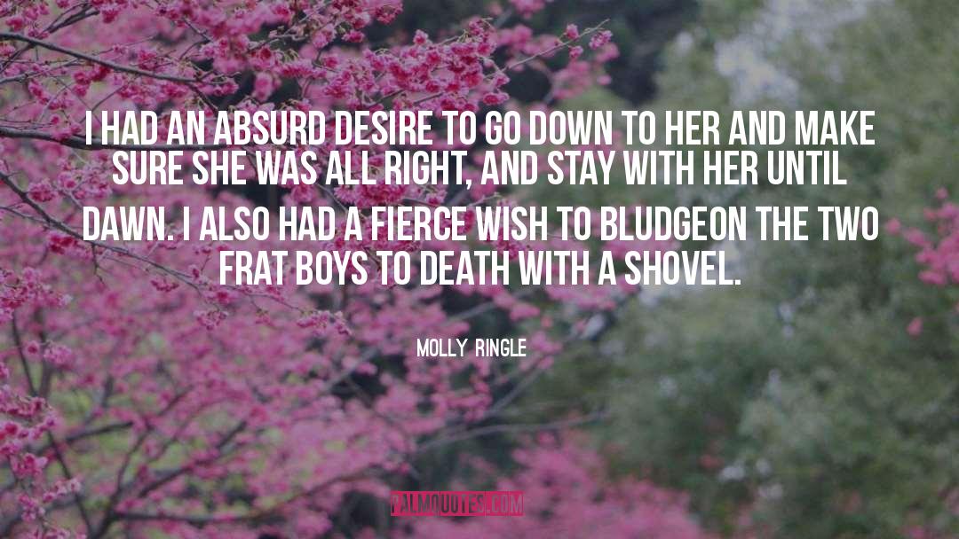 Shovel quotes by Molly Ringle
