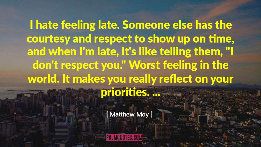 Show Consideration quotes by Matthew Moy