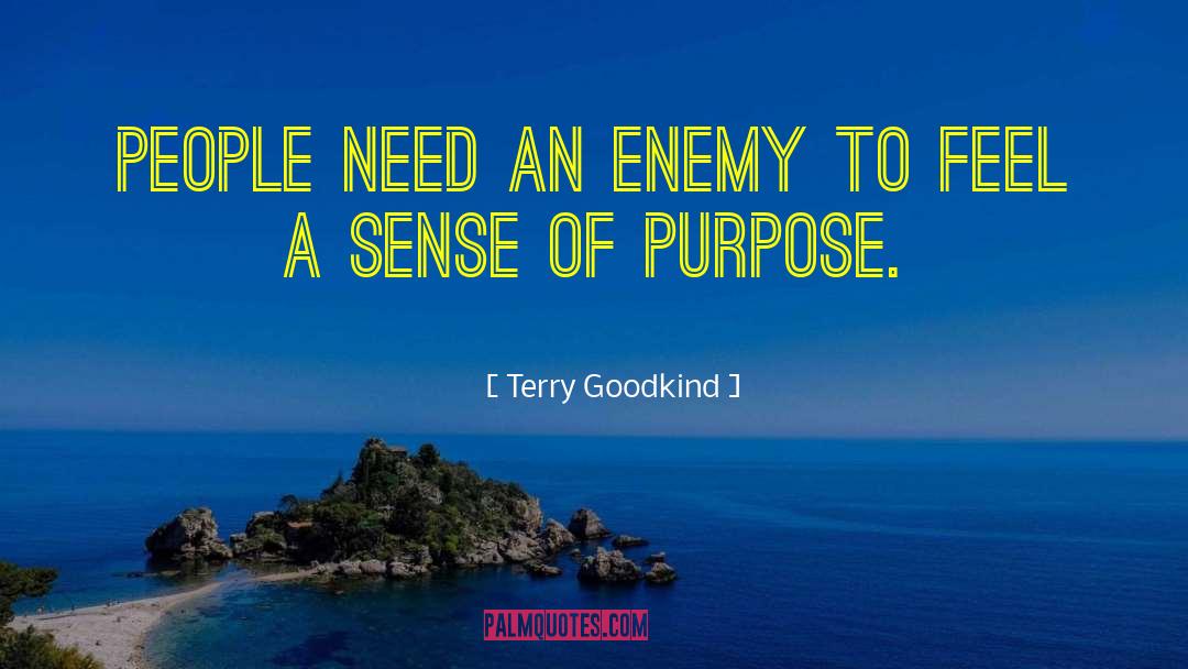 Show Kindness To An Enemy quotes by Terry Goodkind