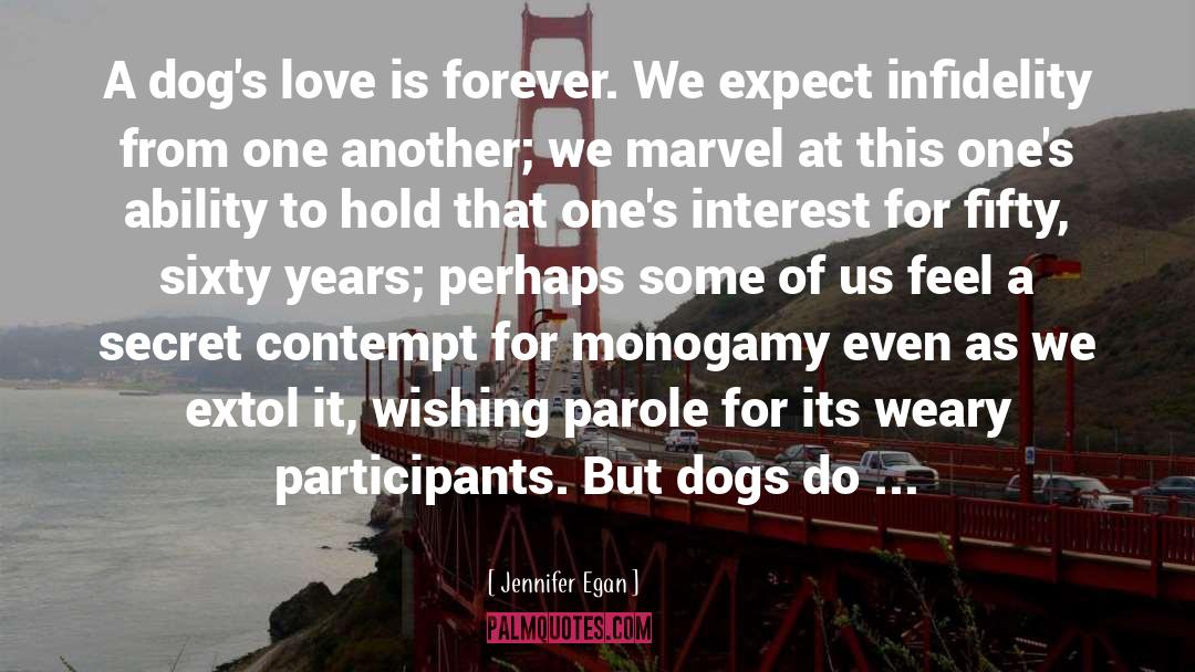 Show Love For Dogs quotes by Jennifer Egan
