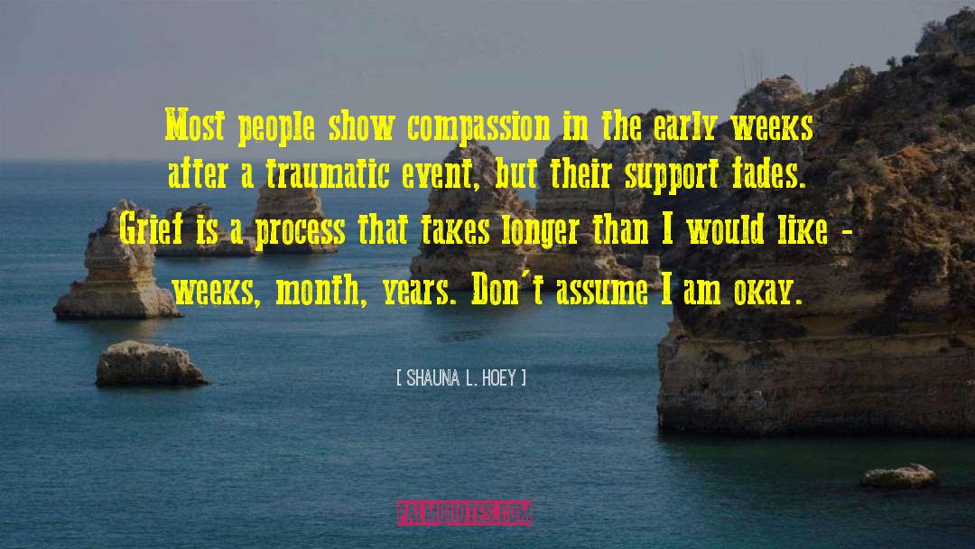 Show Support quotes by Shauna L. Hoey
