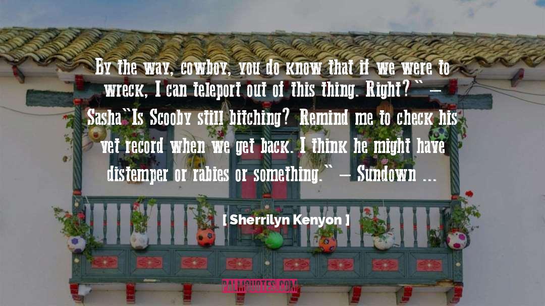 Show The Way quotes by Sherrilyn Kenyon