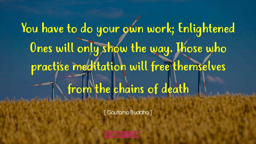 Show The Way quotes by Gautama Buddha