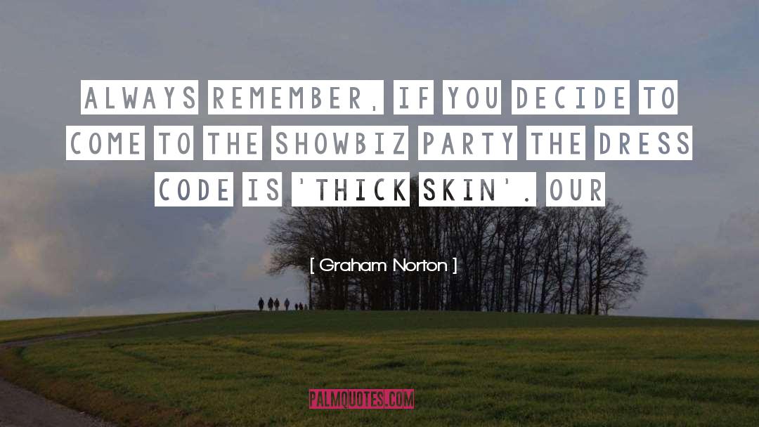 Showbiz quotes by Graham Norton