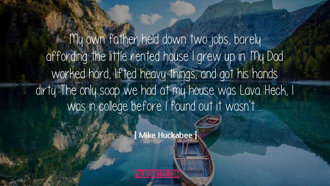 Showers quotes by Mike Huckabee