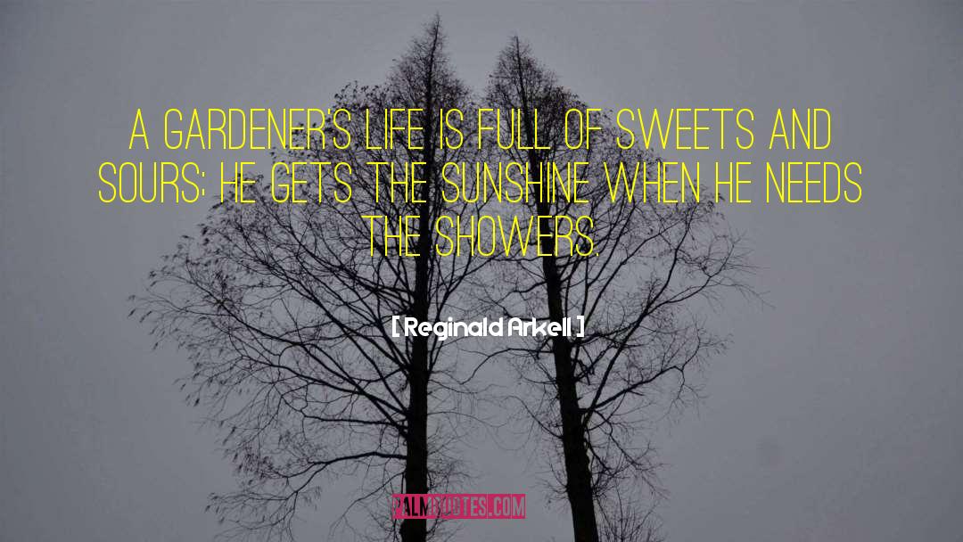 Showers quotes by Reginald Arkell