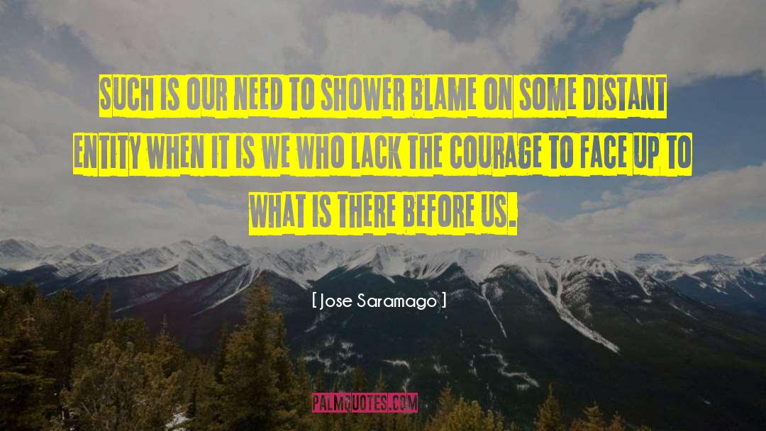Showers quotes by Jose Saramago