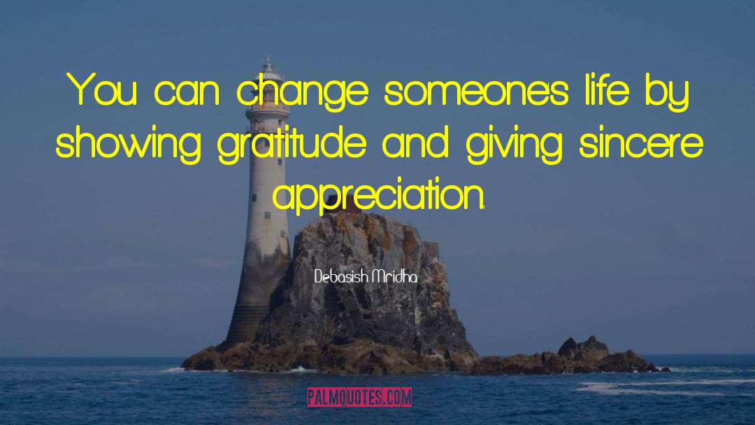 Showing Gratitude quotes by Debasish Mridha