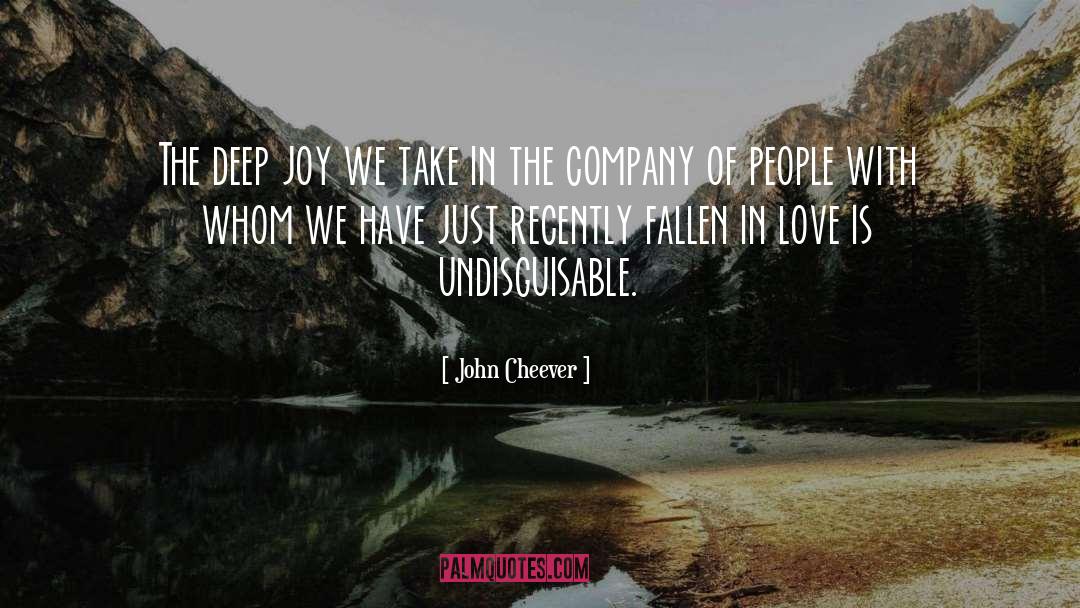 Showing Love quotes by John Cheever