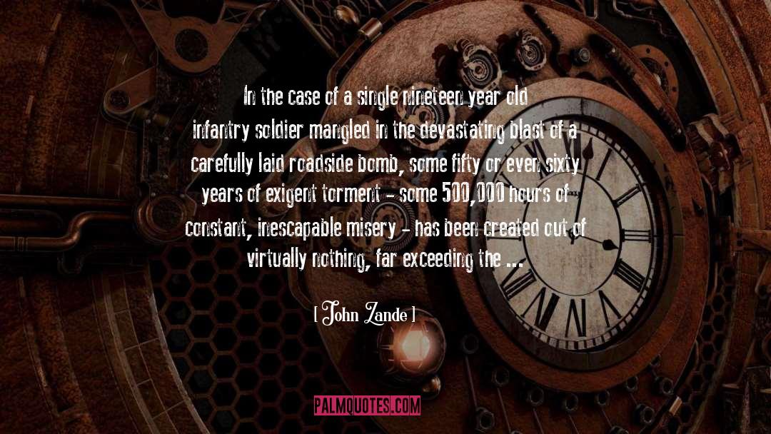 Shrapnel quotes by John Zande