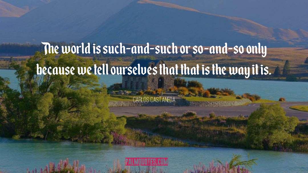 Shreeram World quotes by Carlos Castaneda