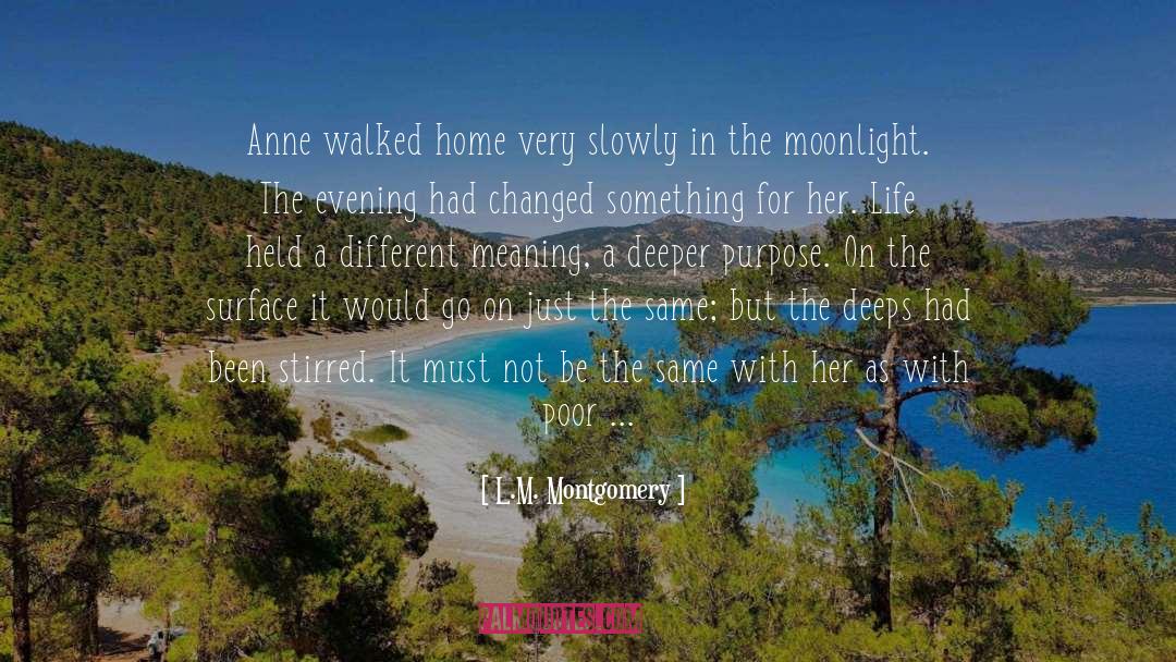 Shrinking quotes by L.M. Montgomery